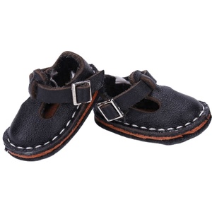 Chaussure de poupée en cuir de vache véritable avec semelle de 4 cm, jouet DIY tendance, modèle BJD éducatif et souple, vêtements miniatures Pullip de 12 pouces, échelle 1:6, conforme ASTM - Product Image 1