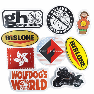 Adesivo personalizzato impermeabile in <span class=keywords><strong>PVC</strong></span> fustel personalizzato Logo <span class=keywords><strong>etichette</strong></span> <span class=keywords><strong>adesive</strong></span> per auto computer portatili candele artigianato Business personale - Product Image 5