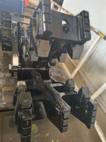 MONDE Pulvérisateur robuste pour excavatrice, plaque à mâchoires tranchante pour la destruction de déchets de béton sur chantier de démolition