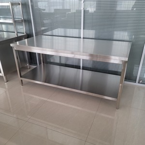 נירוסטה שולחן מטבח ציוד עבודה שולחן נירוסטה מטבח שולחן עבודת נירוסטה - Product Image 6