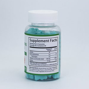 Gummies à la vitamine C, à la baie de sureau, à la biotine, au vinaigre de cidre, au collagène, à la vitamine pour les cheveux, 1500 mg de zinc - Product Image 3