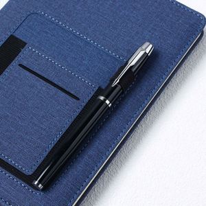 Customized <b>Notepad</b> Personalized High-End Business <b>Leather</b> Hardcover A5 Sewing Bound Promotional Diary Journals 80 Sheets - Product Image 3