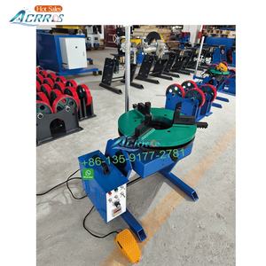 Posicionador de soldadura de 300kg con plato giratorio de 2 ejes Portabrocas de sujeción de 3 mordazas Rodillo de tubo de 300kg para soldadura - Product Image 3