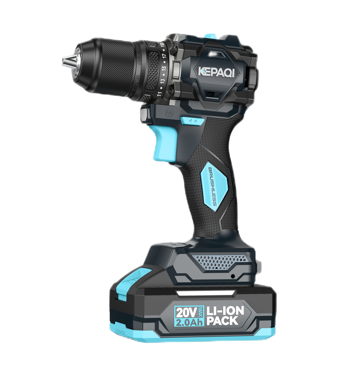 20v Brushless Cordless Lithium Drill Rechargeable