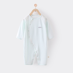 Romper Piyama Bayi Lengan Panjang untuk Musim Panas, Onesie Tanpa Jahitan yang Lembut dan Sejuk, Jumpsuit Bayi Ringan dan Bernapas untuk Anak Laki-Laki & Perempuan - Product Image 2