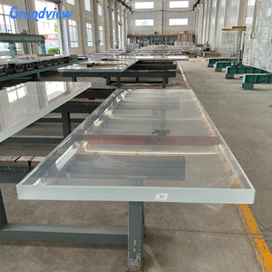 Bể bơi ngoài trời bằng acrylic trong suốt, chất liệu sợi thủy tinh, dày 20-300mm, di động, đặt trên mặt đất, bán buôn - Product Image 3