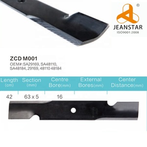 Piezas de maquinaria de jardín Cuchillas de cortacésped robóticas de vida extra larga Implemento de corte de alto rendimiento - Product Image 6