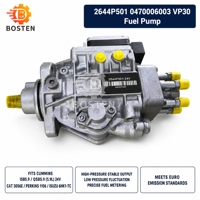 Pompe de distribution d'huile (VP30) 0470016003 pour ISB5.9/QSB5.9 pour 3056e pour la série 1110 - Reconditionnée 1600