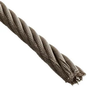 Último producto de alta calidad 0,1mm-30,0mm varilla de alambre de acero inoxidable en bobina galvanizada Corea avión cable de acero