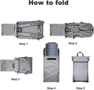 Mochila Solar para Montañismo con Panel Solar Extraíble para Carga, Impermeable, 70L, Mochila de Senderismo con Panel Solar - Product Image 2