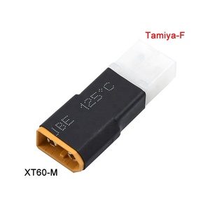 Adaptateur <span class=keywords><strong>Tamiya</strong></span> <span class=keywords><strong>XT60</strong></span> mâle vers femelle pour batterie Lipo d'avion RC avec connecteur Deans, accessoires de jouets électriques - Product Image 6