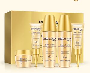 Set de 5 Piezas <span class=keywords><strong>Bioaqua</strong></span> de Alta Calidad y Bajo Precio: Loción Hidratante y Crema Facial de Caracol para el Cuidado de la Piel - Product Image 3