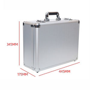 Factory Price Aluminum Tool Box Safety Equipment Toolbox Instrument Box <b>Storage</b> Case <b>Suitcase</b> Impact Resistant Case With Sponge - Product Image 2