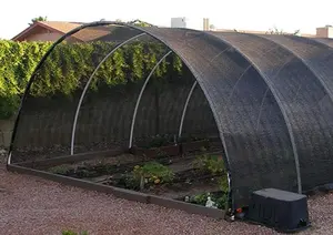 Rede de proteção solar para agricultura, proteção UV externa, pano preto e rede de sombra