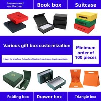 Boîte personnalisée à couvercle rabattable de style livre pour bijoux et parfums, fermeture magnétique, emballage cadeau haut de gamme avec impression UV, fabriqué en Chine