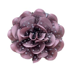 Rubans en mousseline Yupu à motifs floraux, grandes fleurs en tissu, accessoires pour chaussures, chapeaux, vêtements, décorations pour cheveux, faits à la main, style frais et délicat - Product Image 5