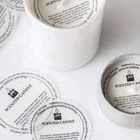Couvre-bougies en papier vélin imprimé sur mesure, résistants à l'huile, pour la protection des mèches - Vente en gros