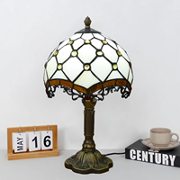 Lampe de table à changement de couleur, beige, avec ampoule LED pour la lecture et l'ambiance
