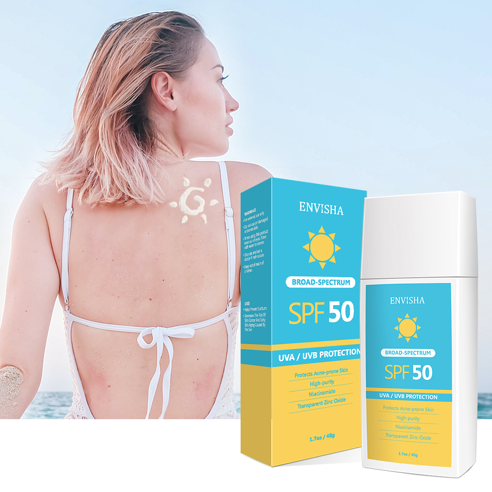 Корейский солнцезащитный лосьон для жирной и чувствительной черной кожи, SPF 50 90