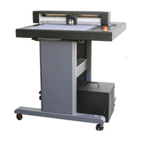 Paper Package Box Maker 495*685mm Bastel papier aufkleber PVC-Folie Flach betts chneide maschine mit Rill maschine