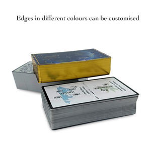 <span class=keywords><strong>Cartas</strong></span> <span class=keywords><strong>de</strong></span> Tarot con bordes dorados personalizados, baraja dorada Premium para adivinación <span class=keywords><strong>de</strong></span> La Fortuna - Product Image 3