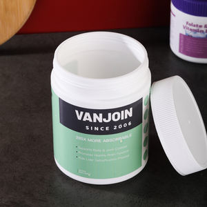 Белые пластиковые банки для протеинового порошка из полиэтилена HDPE с винтовыми колпачками <span class=keywords><strong>100</strong></span> 250 500 600 800 мл 1 кг банки для медицинских добавок наклейки на этикетках на заказ - Product Image 3