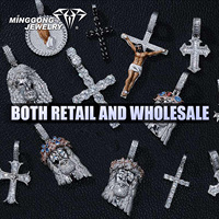 Nouveau design personnalisé en laiton plaqué or pendentif chat égyptien avec zircon cubique pour hommes femmes fête hip-hop bijoux en gros