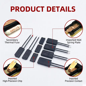 ตัวป้องกันความร้อน HCET-C แผ่นผ้าห่มทำความร้อนสัตว์เลี้ยงฟิวส์อุณหภูมิแทนที่ Asahi <span class=keywords><strong>seki</strong></span> US-630 US-638 US-639 SWITCH - Product Image 3