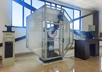 Machine d'essai d'impact à pendule Charpy Zhongchuang JBW-W500B 500J avec tension 220V, moteur 180W, protection IP55, garantie 1 an