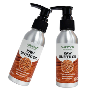 100% tinh khiết hạt lanh dầu dưỡng ẩm sâu gỗ nội thất dầu đánh bóng tỏa sáng ngăn ngừa nứt dầu chăm sóc - Product Image 2