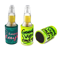 Support de canette isotherme en néoprène de haute qualité, imprimé sur mesure avec design australien, pour bière et boissons