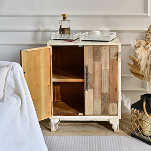 INNOVA Solid Wood Panel <b>Sideboard</b> Accent Cabinet Rustic Farmhouse Living Room Storage for Kitchen and Hotel Use - Product Image 4