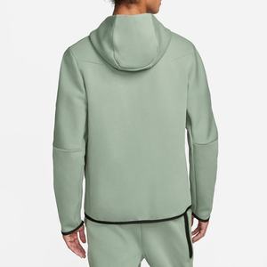 Sweat à capuche technique en tissu léger qui garde au chaud, logo personnalisé, sweat à capuche zippé pour homme, sweat à capuche de haute qualité, sweat à capuche en tapisserie - Product Image 3