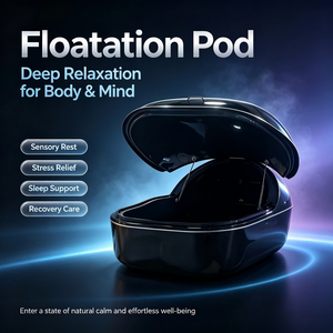 Lit de spa aquatique flottant avec ceinture de massage pour isolation en flottation, capsules aquatiques de relaxation corporelle pour la natation - Product Image 2