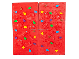 กำแพงปีนผาสำหรับเด็กอุปกรณ์สนามเด็กเล่นกำแพงพลาสติกสำหรับเด็ก - Product Image 6