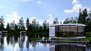 ห้องพักวิลล่าสำเร็จรูปทันสมัยเป็นมิตรกับสิ่งแวดล้อม ระบบอัจฉริยะ ขายตรงจากโรงงาน - Product Image 4