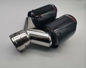 Weego — tube silencieux d'échappement Akrapovi * c, personnalisé, double Fiber de carbone, pour Bmw F30, vente en gros - Product Image 2