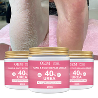 OEM ODM Crème réparatrice pour les mains et les pieds Pot de 200g Prévention des fissures Lissage de la peau Étiquette personnalisée Approvisionnement en vrac