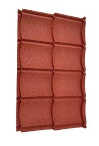 Tuiles de toiture <span class=keywords><strong>en</strong></span> métal <span class=keywords><strong>zinc</strong></span> revêtues de pierre foncée de haute qualité pour immeuble de bureaux, tuiles de crête traditionnelles durables - Product Image 2