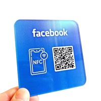 Carte NFC RFID programmable à prix d'usine, puce de proximité, code QR, carte de visite, médias sociaux, utilisation hôtelière, étanche