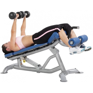 Phòng tập thể dục thương mại Thiết bị tập thể dục bụng băng ghế dự bị điều chỉnh dễ bị chân Curl Combo AB tập thể dục băng ghế dự bị Crunch - Product Image 6