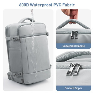 Large Capacity Expandable <b>Backpack</b> with TSA-Approved Design and Multiple Organized Compartments for Business and Trips - Product Image 5