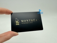 Tarjetas Metálicas de Acero Inoxidable para Membresía Dorada y Verde