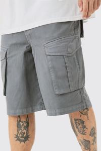 Shorts de sport vintage 100% coton sarja, taille mi-haute, avec strass, légère compression, d'occasion, légers, 3/4 pour homme - Product Image 2