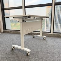 Pied de table pliant en acier pour mobilier de bureau moderne, idéal pour salon, bureau, bureau informatique, vente en gros usine