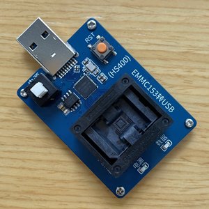 Zócalo de prueba y programación eMMC 153 USB3.0 HS400 GL3227E, zócalo eMMC 153 USB3.0, adaptador de prueba eMMC 153 W446 - Product Image 3
