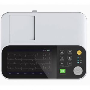 Xách tay <span class=keywords><strong>6</strong></span> kênh 7 inch màn hình cảm ứng ghi holter <span class=keywords><strong>ECG</strong></span> thiết bị - Product Image 2