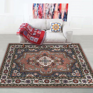 Tapis pliable <span class=keywords><strong>de</strong></span> haute qualité, décoration <span class=keywords><strong>de</strong></span> maison, Vintage, lavable, teinture, duveteux, <span class=keywords><strong>fausse</strong></span> <span class=keywords><strong>fourrure</strong></span>, tapis persan - Product Image 2