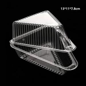 Transparente Blister-PET-Lebensmittelbehälter Klappbare Kunststoffverpackung für Obst, Gemüse, Kuchen, Snacks und Desserts - Product Image 6