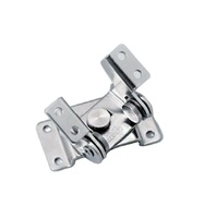 Charnière à couple double axe en acier inoxydable FS6981, rotation à 360 degrés et arrêt à tout moment, amortissement constant, charnière d'axe